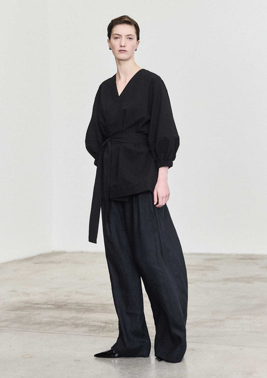 KURT Extra Wide Linen Pants
