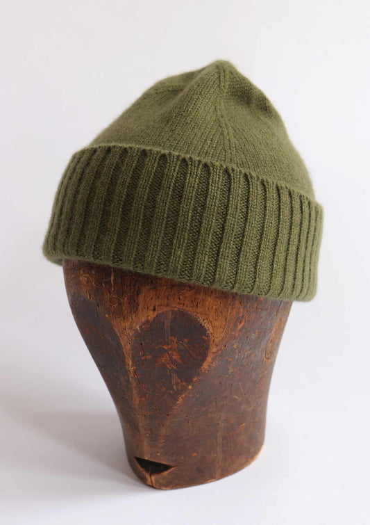 MARI Cashmere Beanie in Pistachio