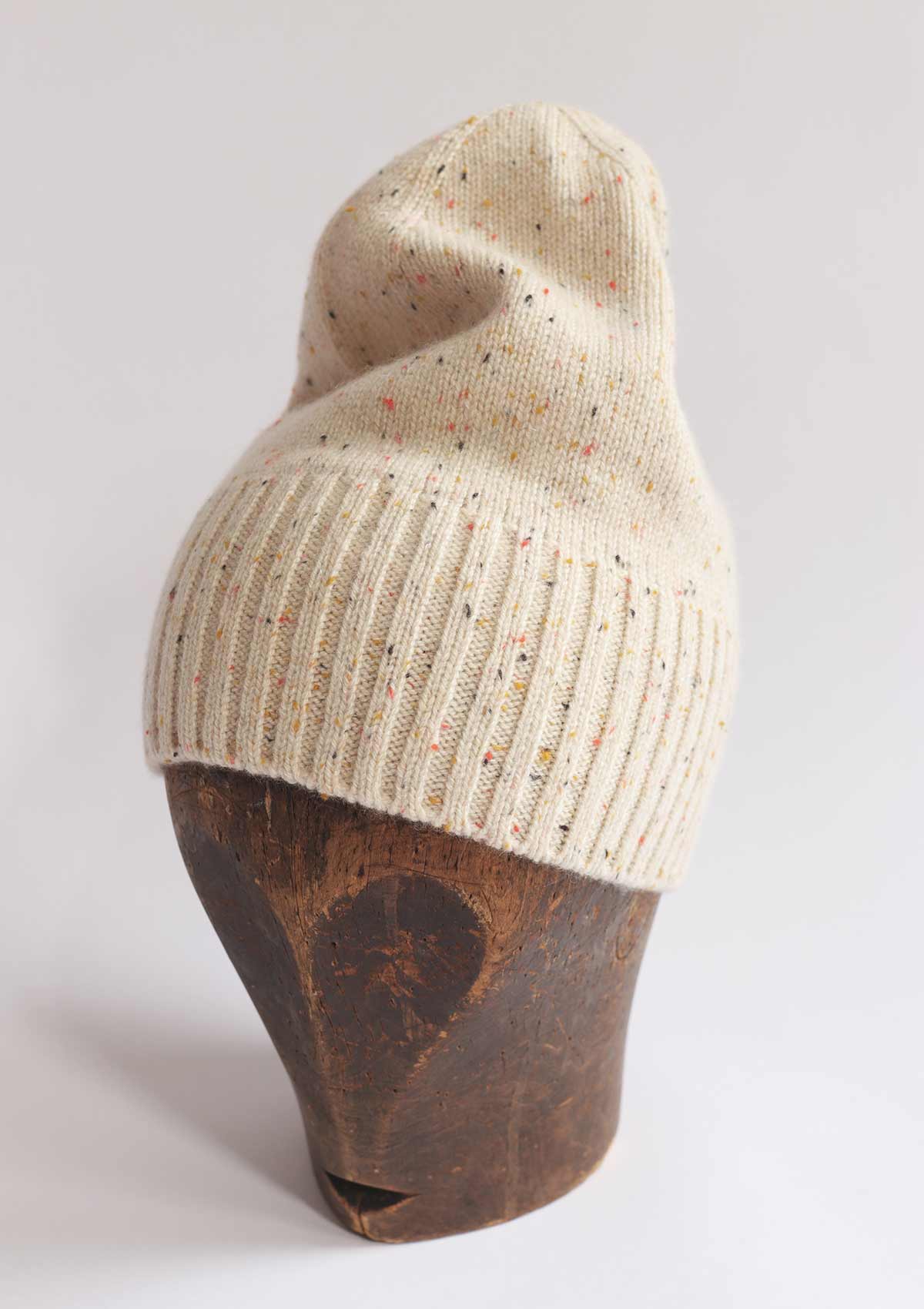 MARI Cashmere Beanie in Panettone