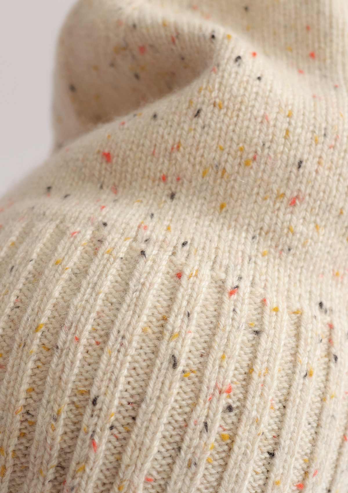 MARI Cashmere Beanie in Panettone