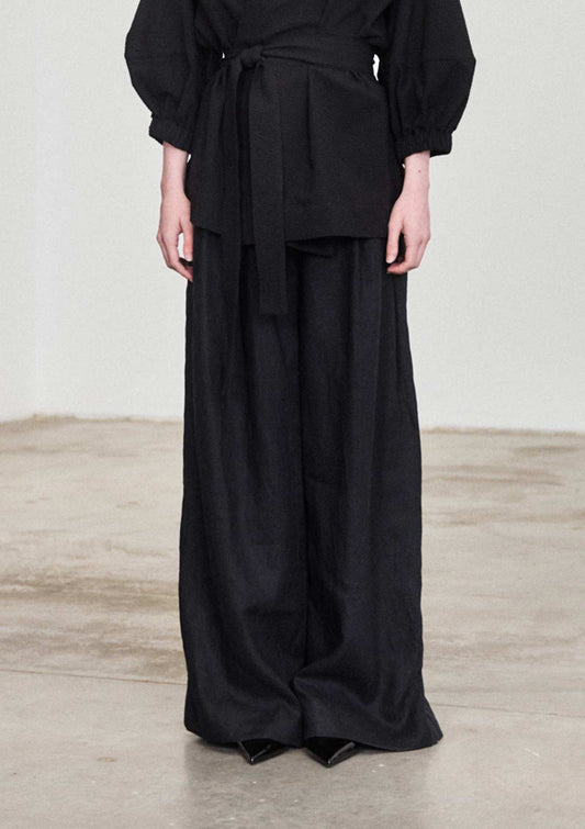 KURT Extra Wide Linen Pants