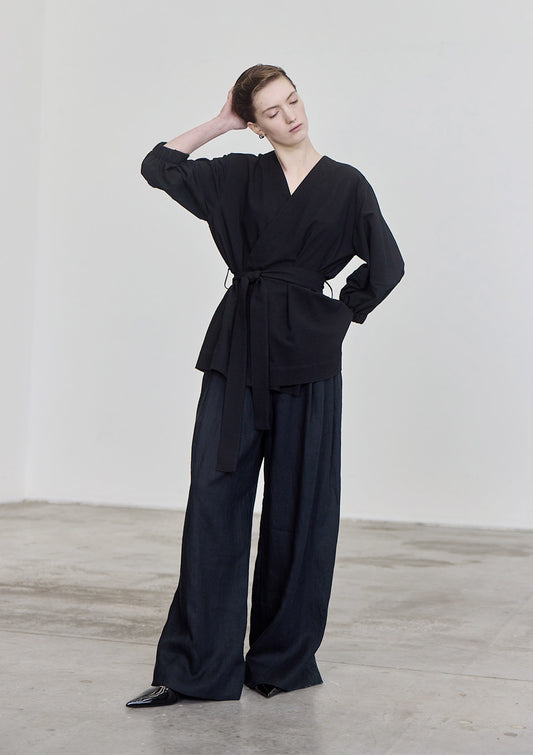 KURT Extra Wide Linen Pants