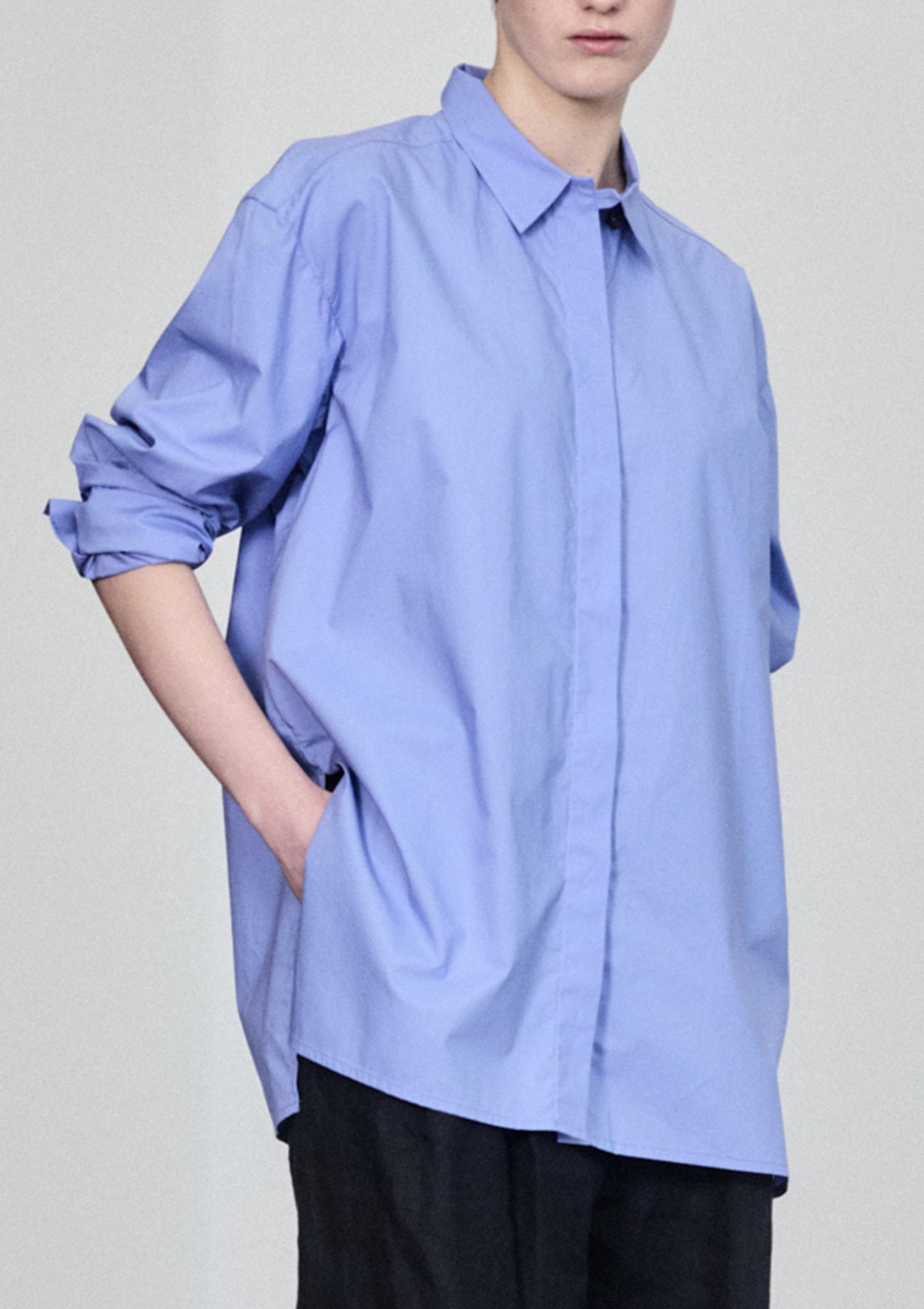 MATHIES Oversized Cotton Shirt