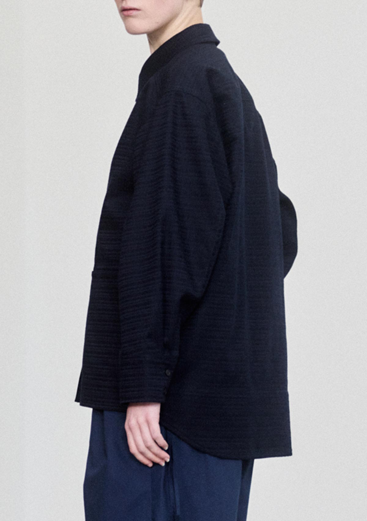 HELMA Textured Shirt Jacket