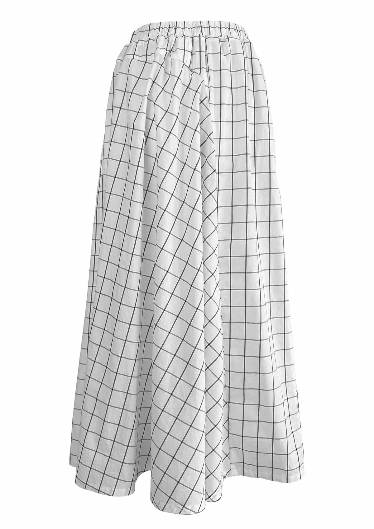 SONIA Full Length Wide Skirt