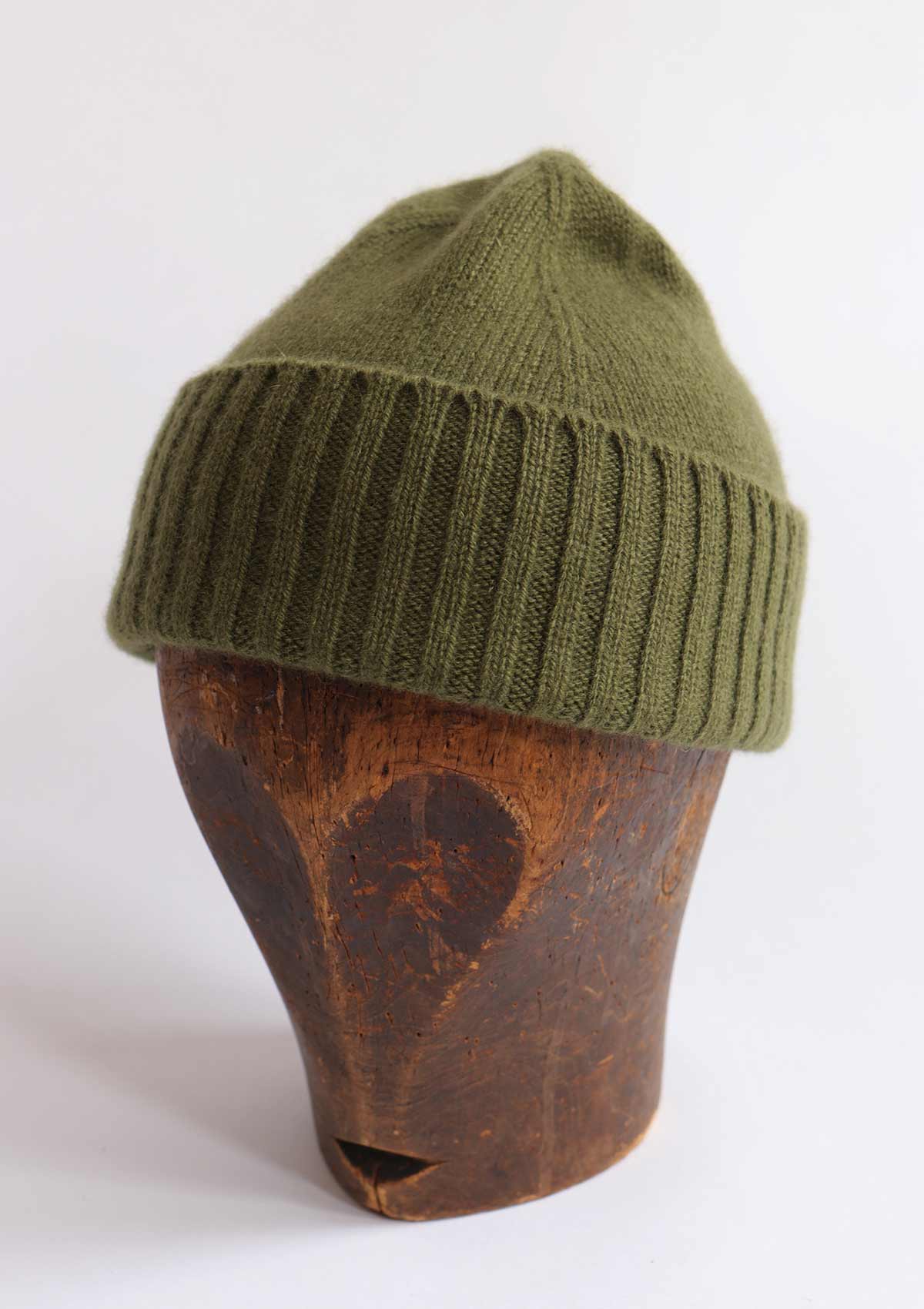 MARI Cashmere Beanie in Pistachio